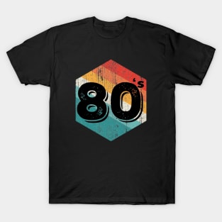 Vintage 1980 Retro Legendary, Birthday T-Shirt